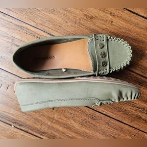 Lucky Brand Women's Green Loafers Size 9